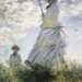 The Stroll, Camille Monet and Her Son Jean (Woman with a Parasol)