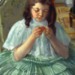 Franoise in Green, Sewing